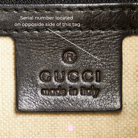 gucci identification number|gucci number of locations.